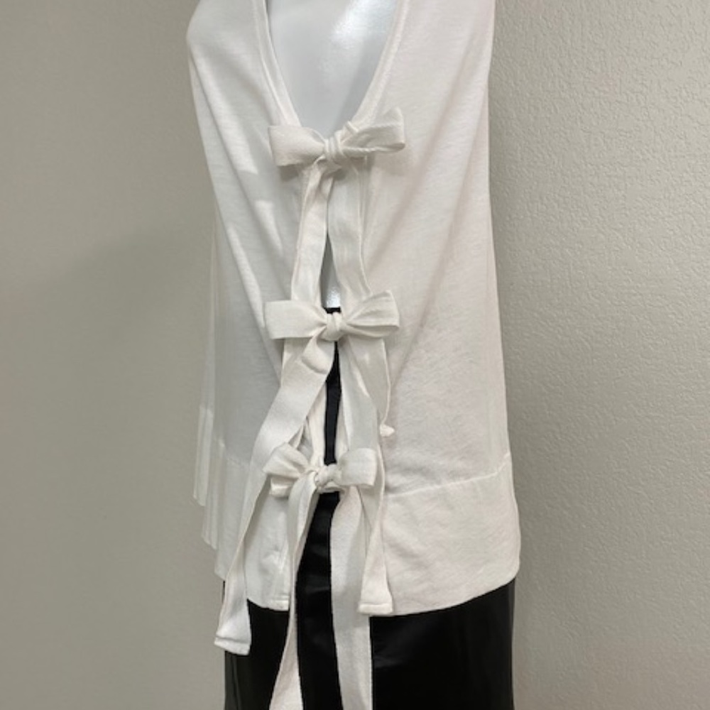 Topshop Boutique Side Tie Top Size 6